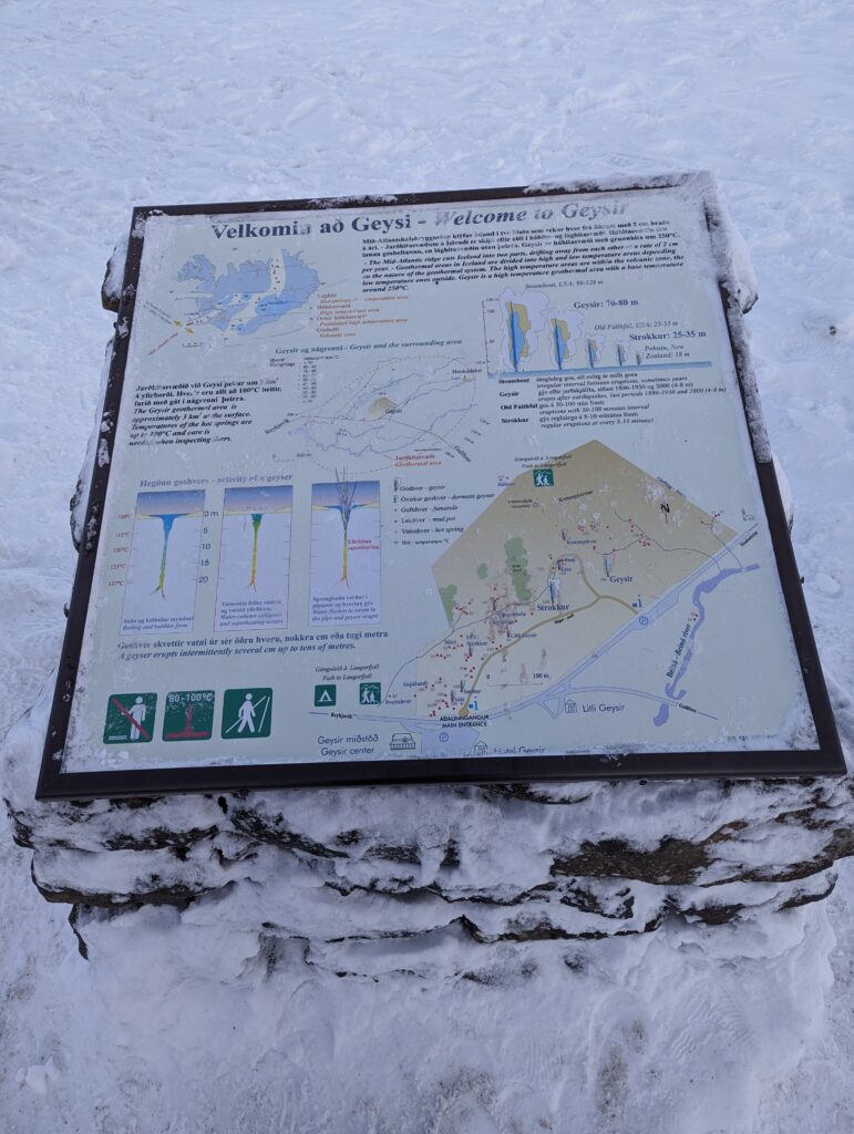 Geysir park details